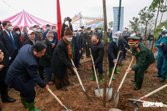 Chủ tịch nước đánh trống phát động Tết trồng cây xuân Nhâm Dần