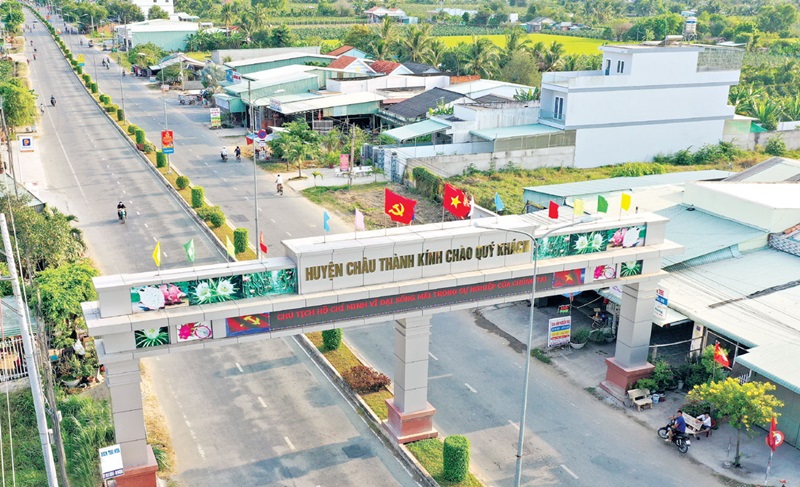 2 huyện của Long An và Đồng Nai đạt chuẩn nông thôn mới nâng cao