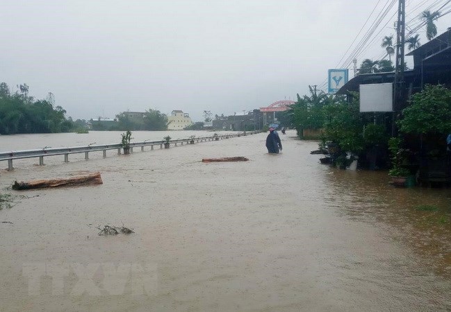 Mưa lớn gây ngập ngầm tràn ở miền núi Quảng Trị, cảnh báo lũ quét và sạt lở đất