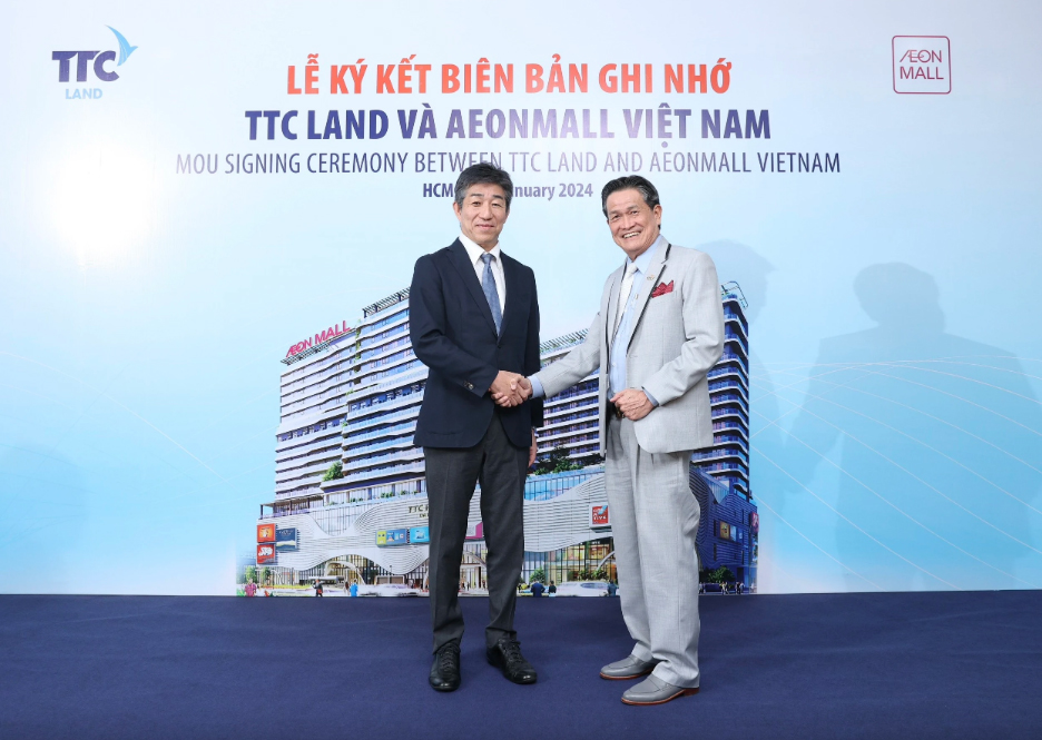 TTC Land và AeonMall Việt Nam ký kết biên bản ghi nhớ