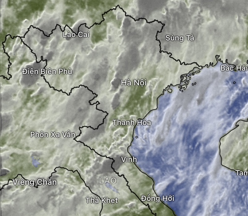 Nguyên nhân miền Bắc xuất hiện các ổ mây lớn