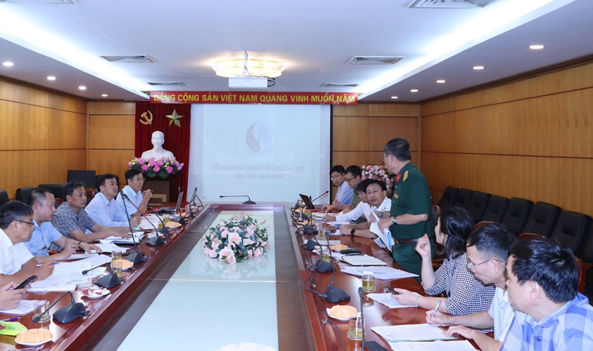 Thẩm định kế hoạch sử dụng đất tỉnh Nam Định