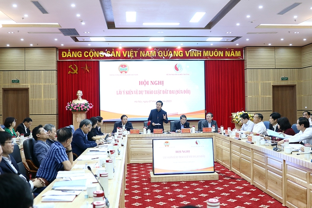 Người dân phải được thụ hưởng lợi ích từ quá trình chuyển dịch đất đai