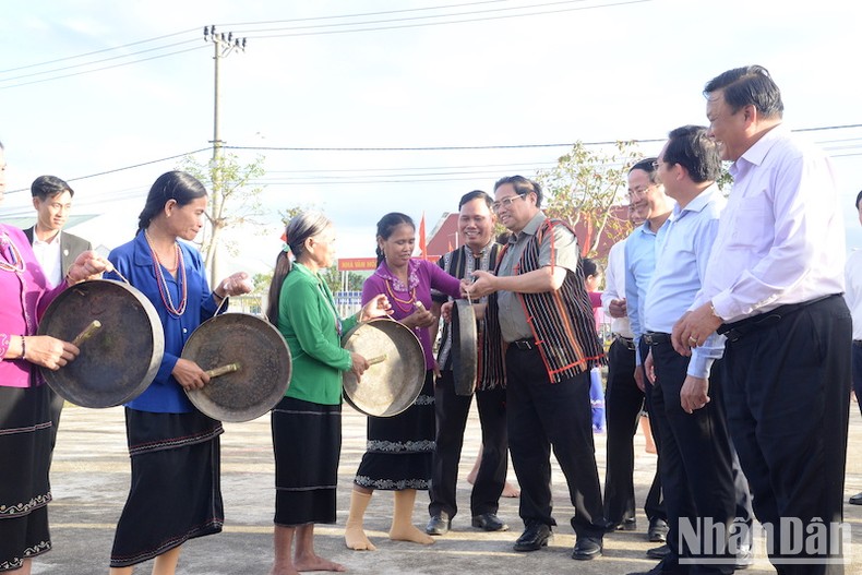Thủ tướng Phạm Minh Chính dự Lễ khánh thành công trình Hồ chứa nước Đồng Mít