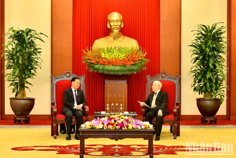 Thắt chặt quan hệ đoàn kết đặc biệt Việt Nam-Lào