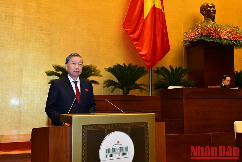 Tổng Bí thư Nguyễn Phú Trọng dự phiên họp Quốc hội về công tác nhân sự