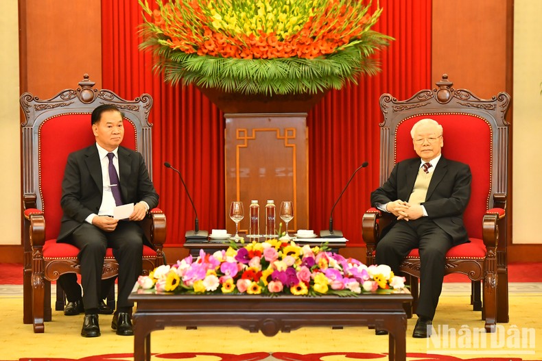 Thắt chặt quan hệ đoàn kết đặc biệt Việt Nam-Lào