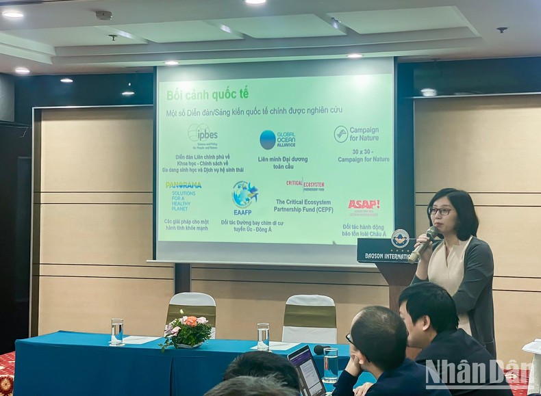 Đề xuất thành lập diễn đàn các đối tác về đa dạng sinh học và dịch vụ sinh thái