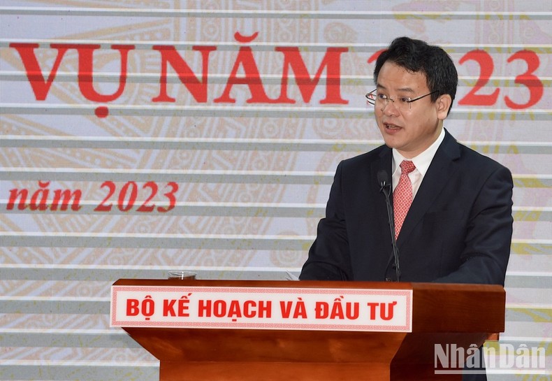 Thủ tướng Phạm Minh Chính dự Hội nghị triển khai nhiệm vụ năm 2023 của Bộ Kế hoạch và Đầu tư