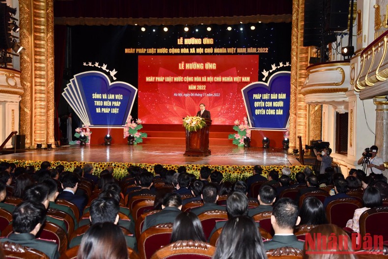 Lễ hưởng ứng Ngày Pháp luật nước Cộng hòa xã hội chủ nghĩa Việt Nam