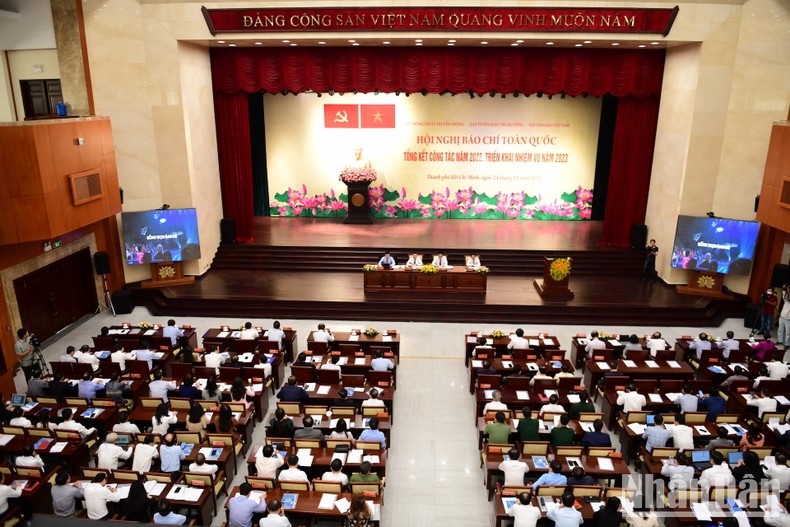 Tổng kết công tác báo chí toàn quốc năm 2022, triển khai nhiệm vụ năm 2023