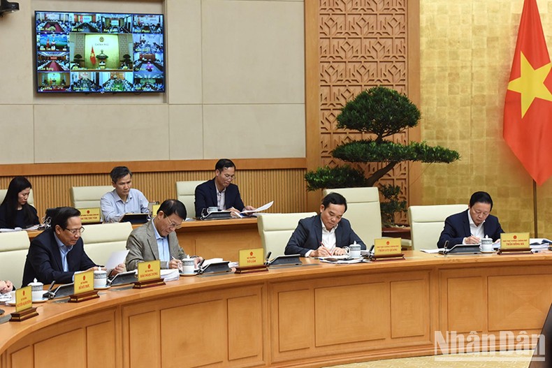 Hội nghị trực tuyến toàn quốc Chính phủ với các địa phương