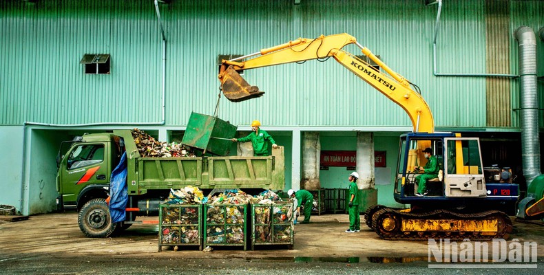 Nhà máy xử lý rác duy nhất tại Cà Mau tái hoạt động