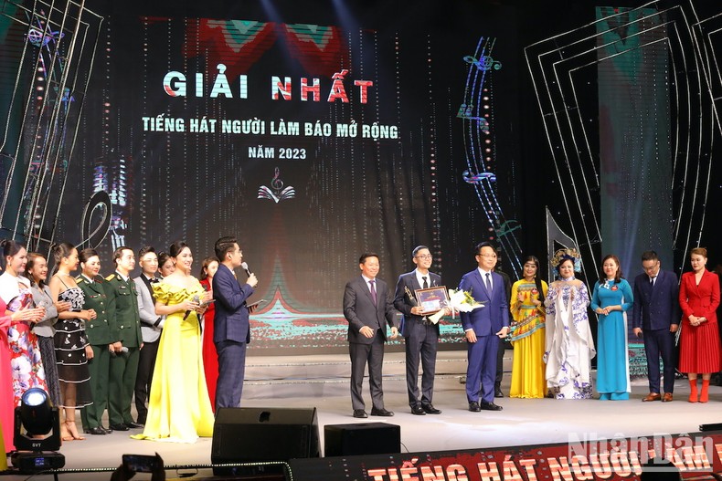 Trao 29 giải thưởng Cuộc thi Tiếng hát Người làm báo mở rộng năm 2023