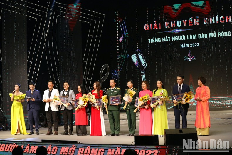 Trao 29 giải thưởng Cuộc thi Tiếng hát Người làm báo mở rộng năm 2023