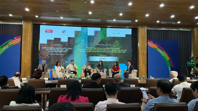 Phát huy giá trị nguồn lợi từ rừng gắn với mục tiêu Net Zero