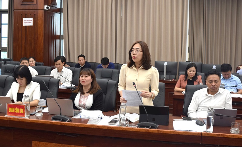 Bộ TN&MT làm việc với UBND tỉnh Hải Dương về công tác quản lý Nhà nước về đất đai