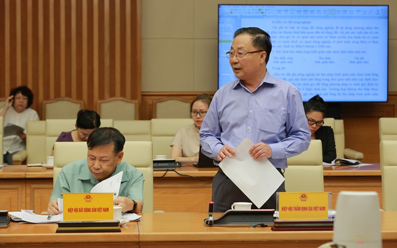 Sớm hoàn thiện, ban hành nghị định mới về giá đất