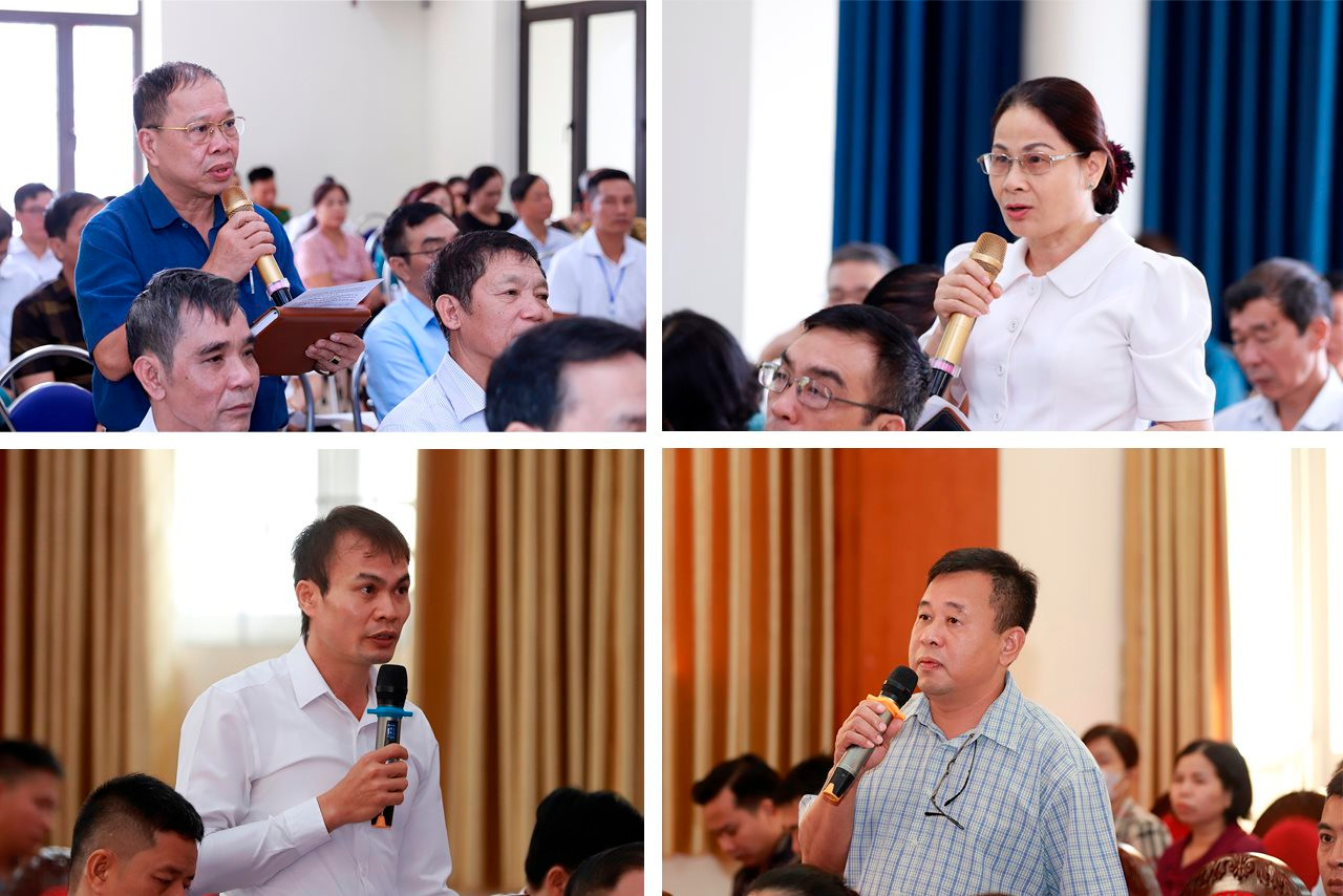 Bộ trưởng Đặng Quốc Khánh tiếp xúc cử tri Hà Giang trước Kỳ họp thứ 6, Quốc hội khóa XV