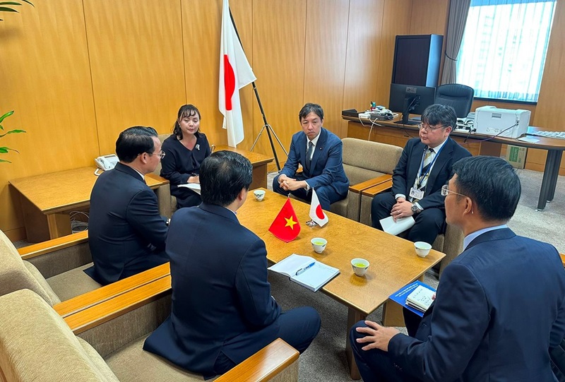 Bộ trưởng Đỗ Đức Duy mong muốn Nhật Bản hỗ trợ chương trình quản lý tài nguyên và bảo vệ môi trường biển