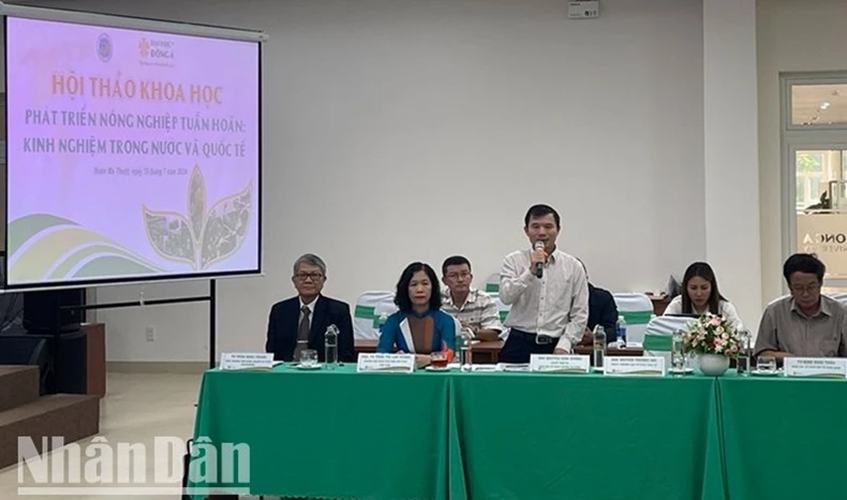 Thúc đẩy phát triển kinh tế nông nghiệp tuần hoàn ở Đắk Lắk