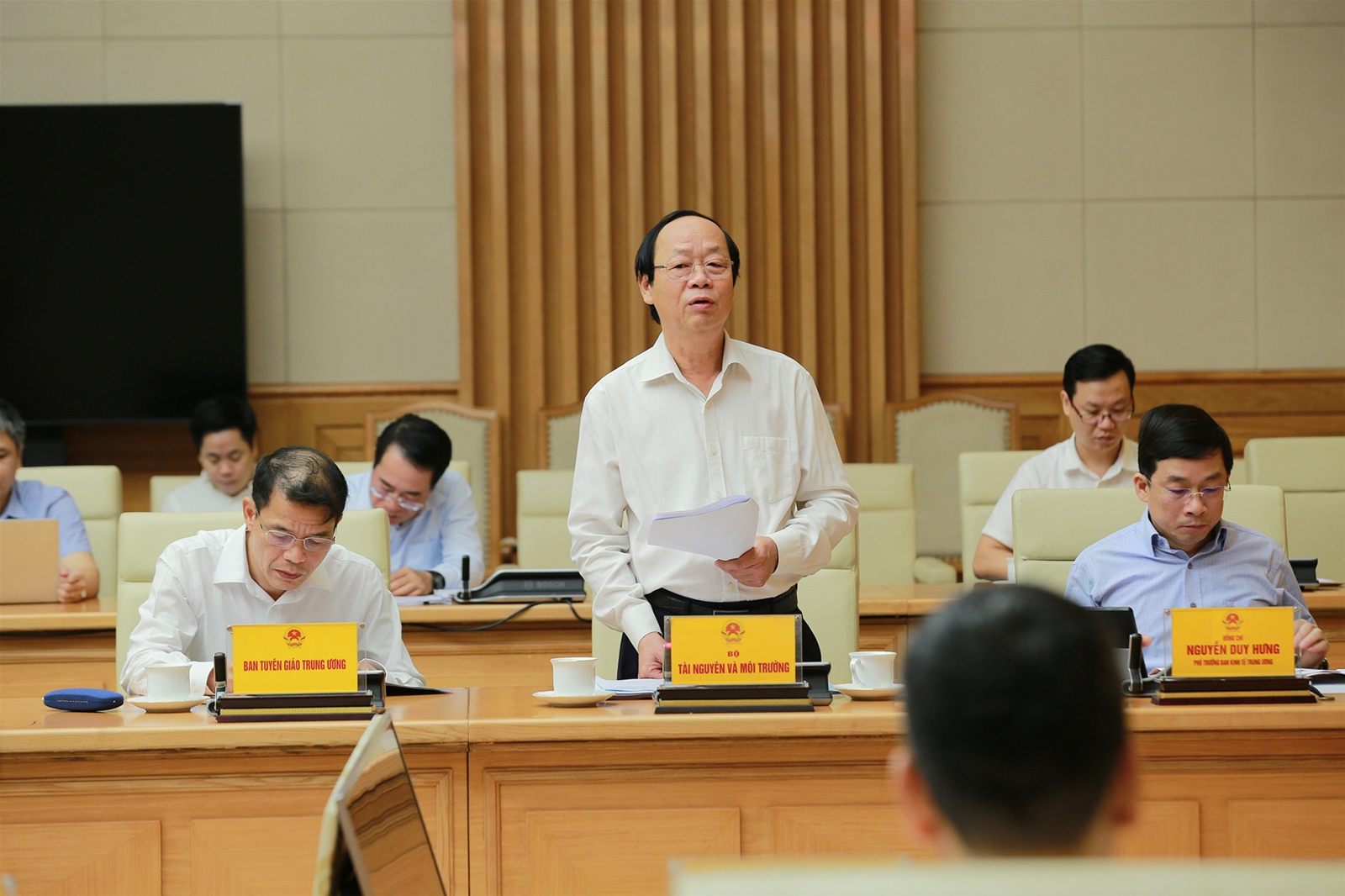 Tập trung cao độ cho tổng kết Nghị quyết về biến đổi khí hậu, tài nguyên và môi trường