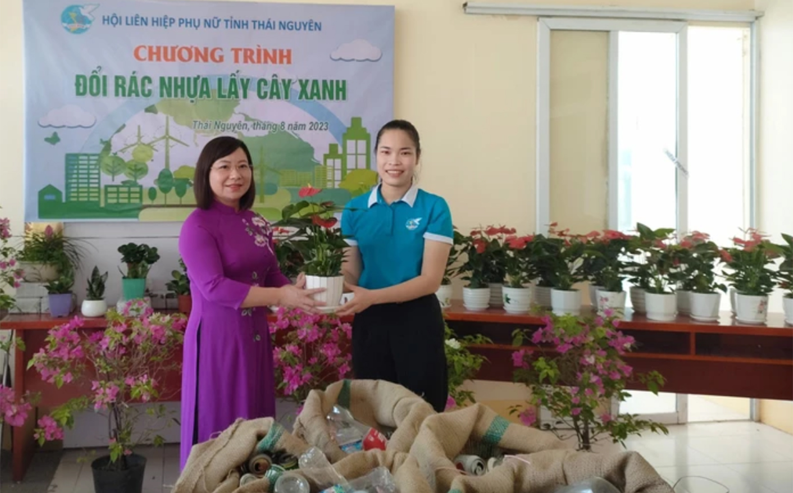Thái Nguyên: Phòng chống rác thải nhựa từ các mô hình sáng tạo