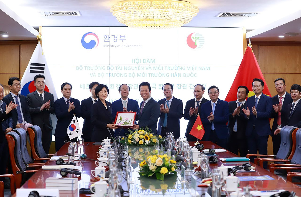 Bộ Tài nguyên và Môi trường Việt Nam - Bộ Môi trường Hàn Quốc: Hợp tác toàn diện trong lĩnh vực môi trường