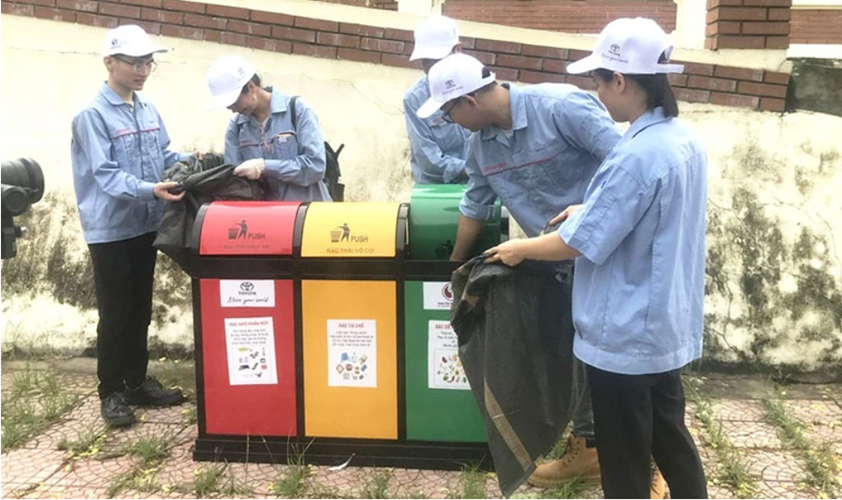 Chuẩn bị phân loại rác thải sinh hoạt tại nguồn