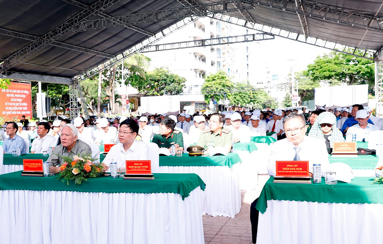 Bộ trưởng Đặng Quốc Khánh phát động Tuần lễ biển và hải đảo Việt Nam, Tháng hành động vì môi trường năm 2024