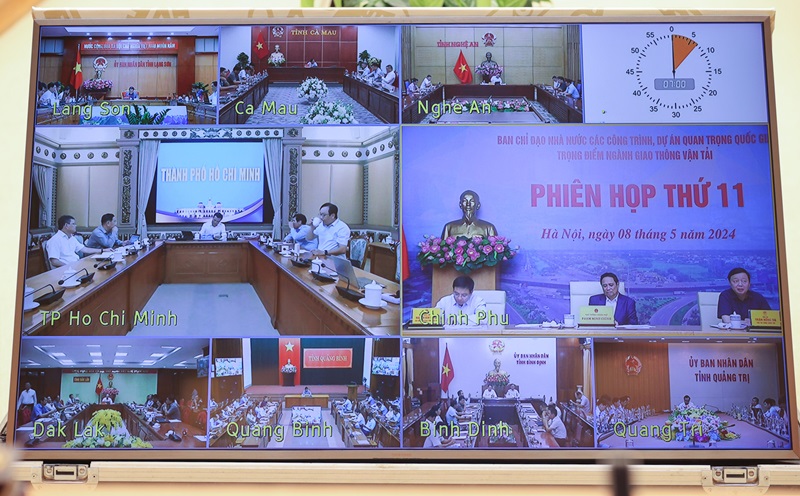 Thủ tướng Phạm Minh Chính: Phấn đấu vượt tiến độ 3-6 tháng các công trình giao thông trọng điểm