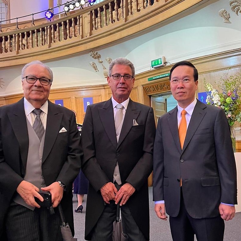 Chủ tịch nước Võ Văn Thưởng dự Lễ đăng quang của Nhà vua Anh