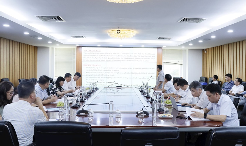 Hoàn thiện xây dựng bộ bản đồ phóng xạ tự nhiên cho các tỉnh biên giới và ven biển phía Bắc