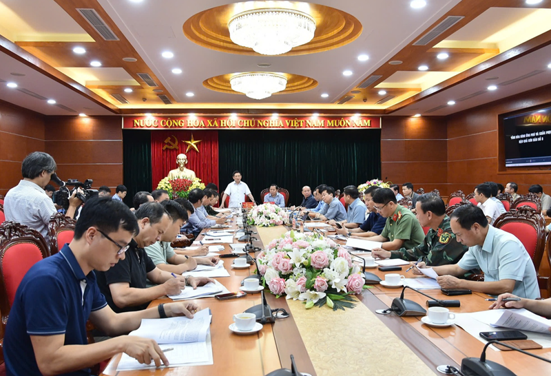 Phó Thủ tướng Hồ Đức Phớc: Dồn toàn lực khắc phục hậu quả bão số 3