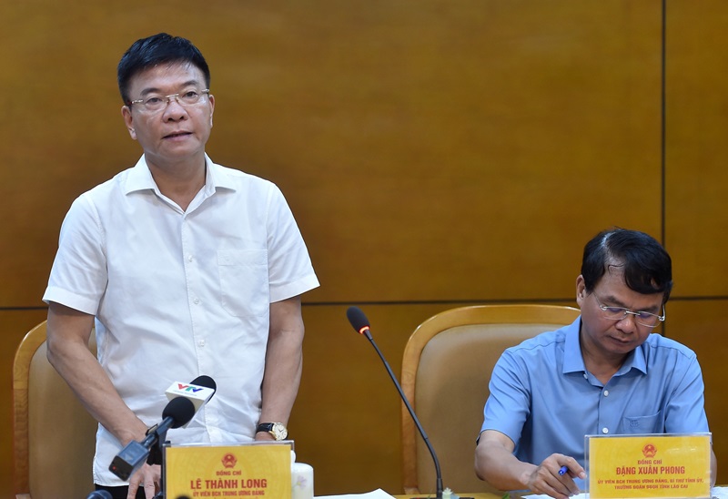 Phó Thủ tướng Lê Thành Long: Khắc phục sớm tình trạng chia cắt, cô lập do mưa lũ tại Lào Cai, không để người dân bị đói