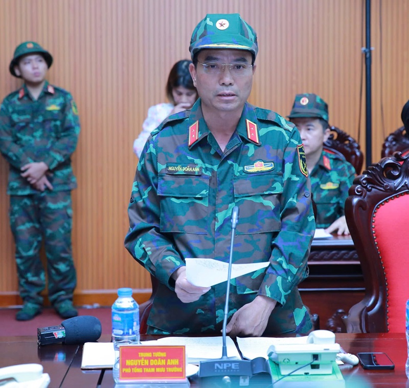 Phó Thủ tướng Trần Hồng Hà chỉ đạo ứng phó bão số 3 tại Sở Chỉ huy tiền phương