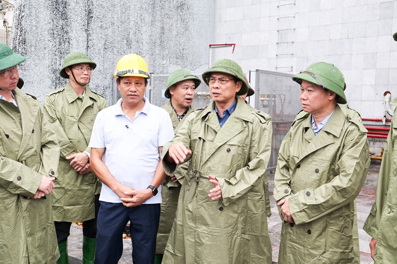Phó Thủ tướng Bùi Thanh Sơn đi kiểm tra thiệt hại, chỉ đạo các biện pháp cấp bách khắc phục hậu quả cơn bão số 3 tại Yên Bái
