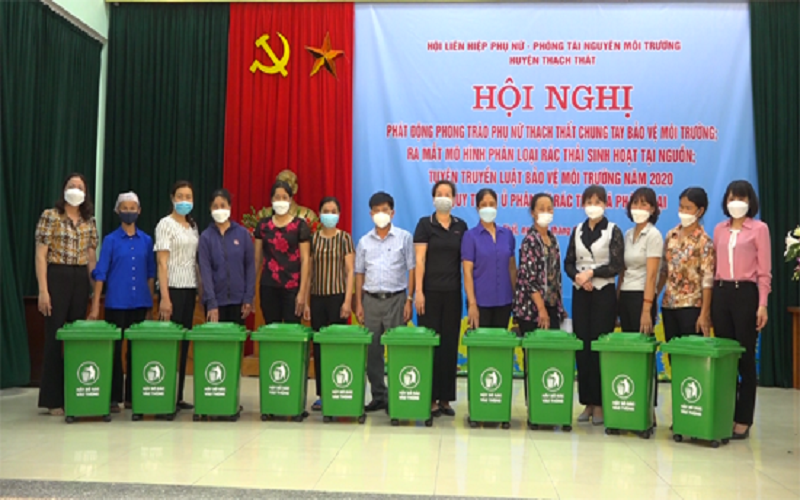 Đưa phong trào bảo vệ môi trường đến từng tổ, hội: Đôi điều ghi nhận ở Chương Mỹ và Thạch Thất