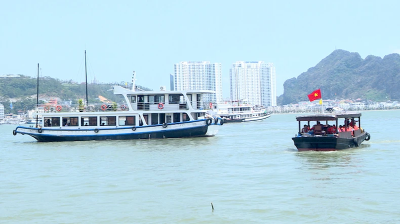 Quảng Ninh nỗ lực thu gom rác thải trên Vịnh Hạ Long