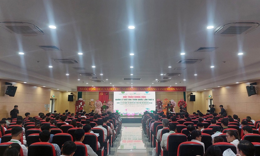 Hội thảo khoa học Quản lý đất đai toàn quốc năm 2024