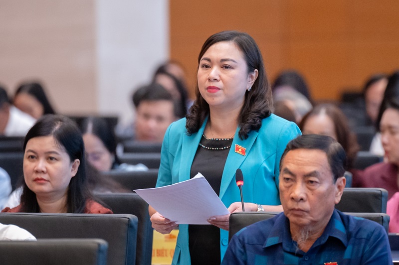 Hội nghị đại biểu Quốc hội hoạt động chuyên trách thảo luận về dự án Luật Địa chất và khoáng sản