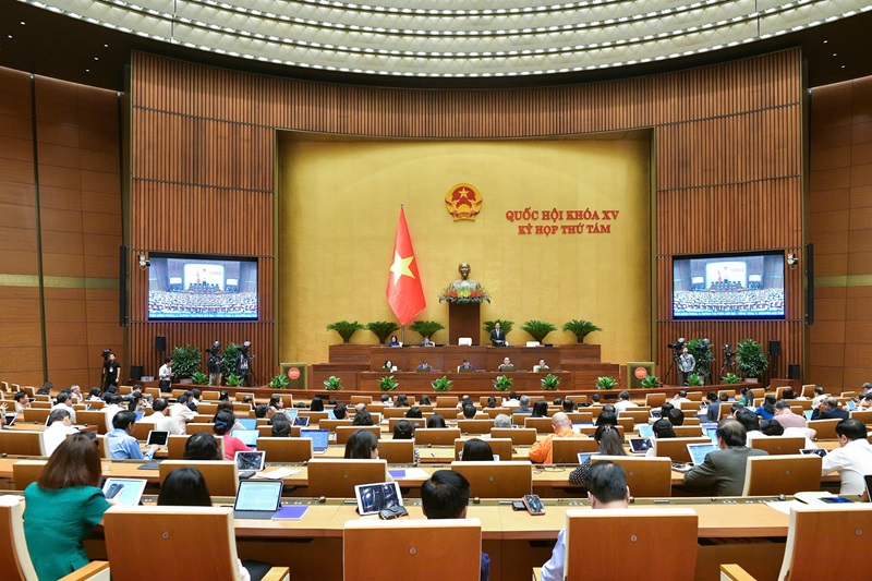 Thông cáo báo chí số 16, Kỳ họp thứ 8, Quốc hội khóa XV