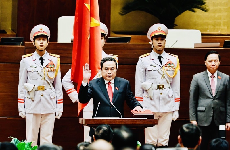 Quốc hội bầu ông Trần Thanh Mẫn làm Chủ tịch Quốc hội