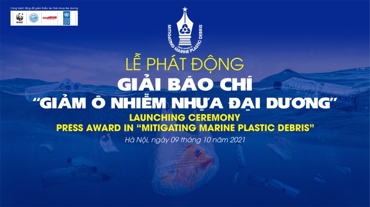 Giải báo chí “Giảm ô nhiễm nhựa đại dương” năm 2021 được trao cho 13 tác phẩm xuất sắc