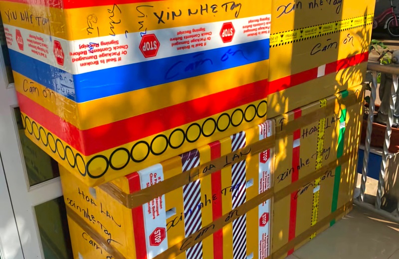 Xử lý rác thải từ thương mại điện tử