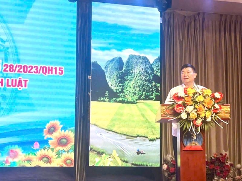 Ninh Bình: Phổ biến, tuyên truyền Luật Tài nguyên nước 2023 và các văn bản quy định chi tiết thi hành Luật