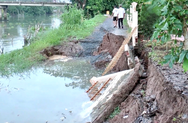 Chủ động phòng, chống thiên tai và sạt lở bờ sông trong mùa mưa lũ