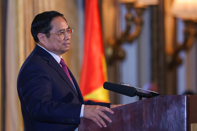 Thủ tướng gặp kiều bào tại Hoa Kỳ: 'Nước Việt Nam là một, dân tộc Việt Nam là một'