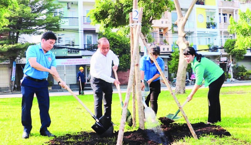 Phát huy sức dân trong xây dựng khu dân cư sạch đẹp
