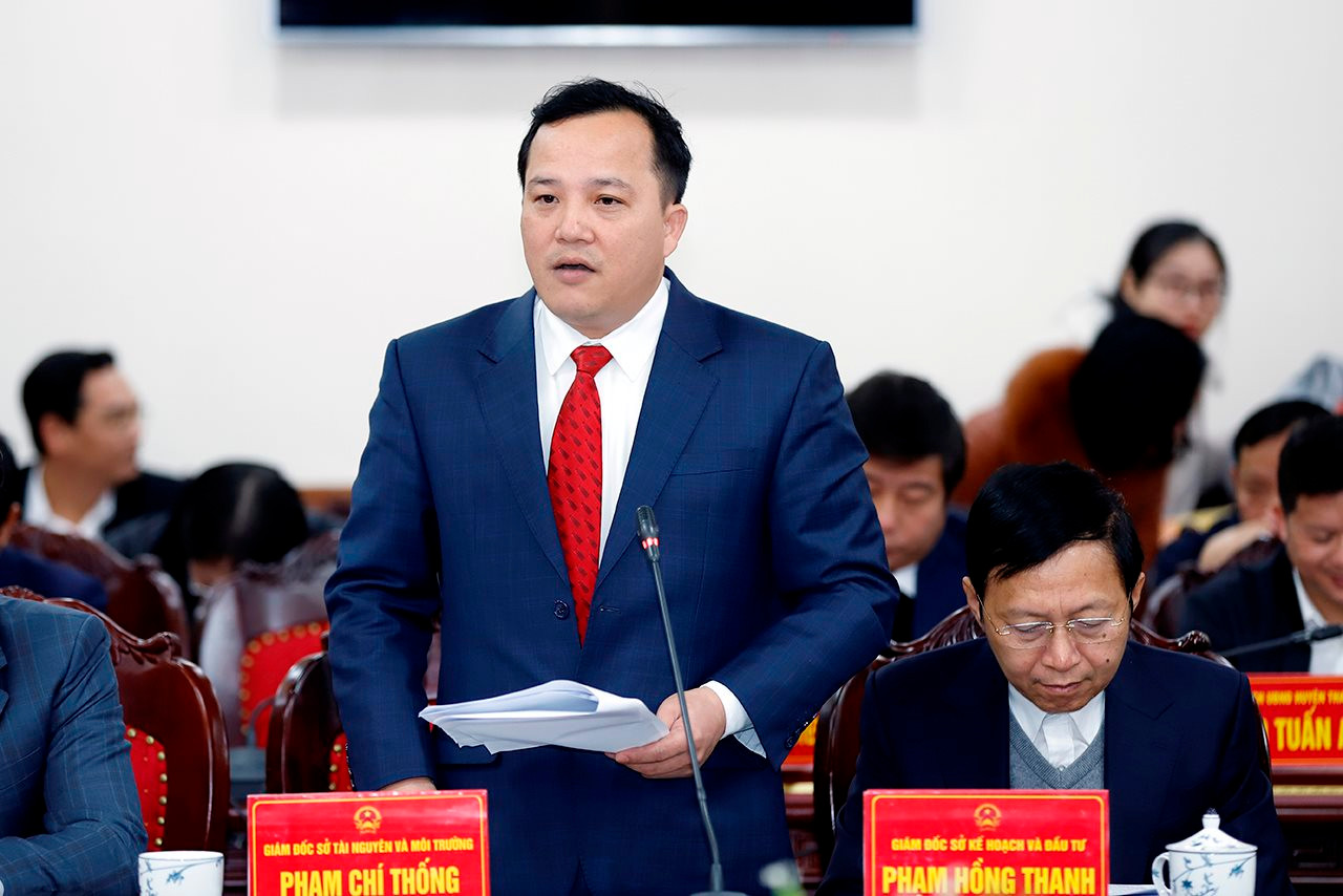 Bộ trưởng Đặng Quốc Khánh làm việc với Hà Nam về công tác quản lý nhà nước trong lĩnh vực tài nguyên môi trường